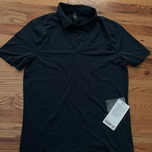 Lululemon Men’s Evolution Short Sleeve Polo Shirt in Nautical Navy size Medium